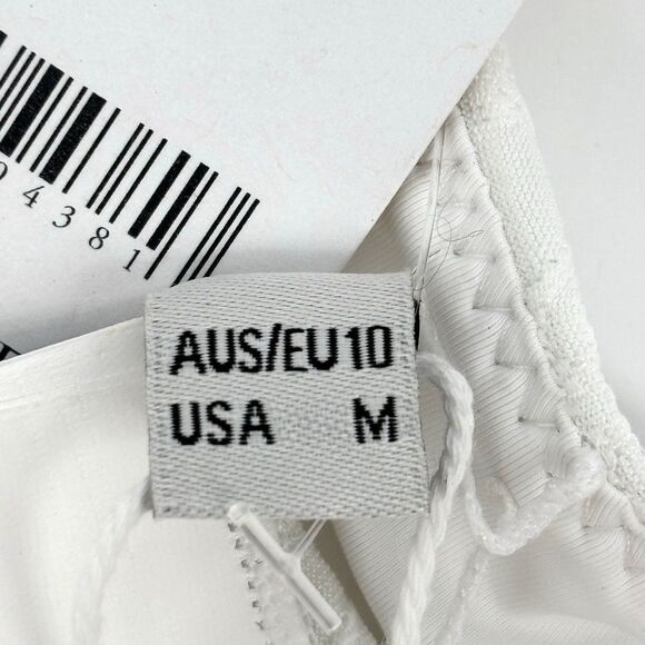 Free People Movement Rhythm Brighton Eyelet White Bikini Bottom Medium $58 NWT - Picture 14 of 16